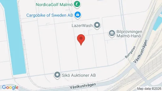 Affärslokaler att hyra i Malmö Centrum - Bild från Google Street View