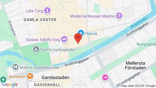 Kontorslokaler att hyra i Malmö Centrum - Bild från Google Street View