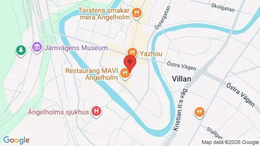 Kontorslokaler att hyra i Ängelholm - kort over placeringen