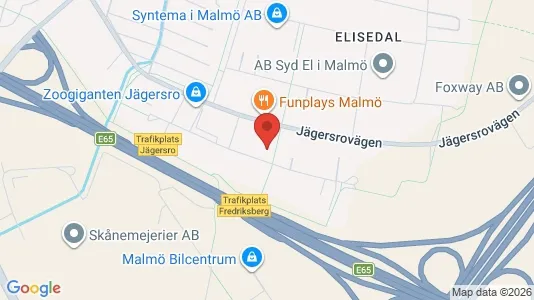 Lagerlokaler att hyra i Område ej specificerat - kort over placeringen