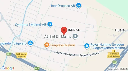 Affärslokaler att hyra i Fosie - kort over placeringen