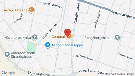 Industrilokaler att hyra i Katrineholm - Bild från Google Street View