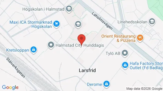 Industrilokaler att hyra i Halmstad - Bild från Google Street View