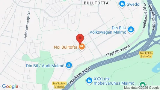 Kontorslokaler att hyra i Malmö Centrum - kort over placeringen