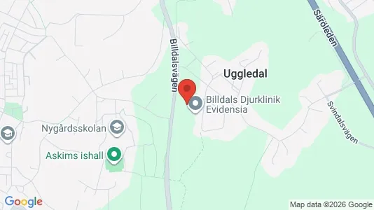 Kontorslokaler att hyra i Askim-Frölunda-Högsbo - kort over placeringen