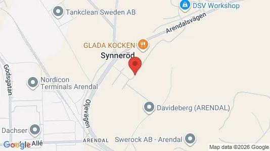 Lagerlokaler att hyra i Västra hisingen - Bild från Google Street View