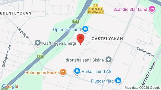 Lagerlokaler att hyra i Lund - Bild från Google Street View