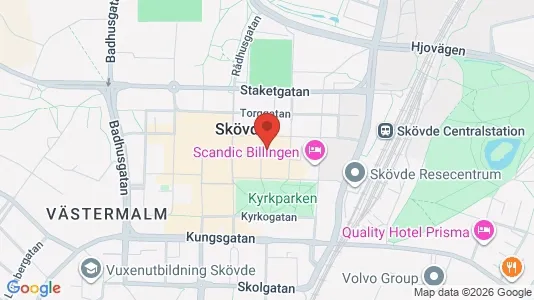 Affärslokaler att hyra i Skövde - Bild från Google Street View