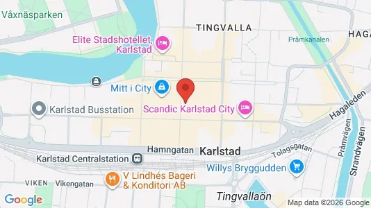 Affärslokaler att hyra i Karlstad - Bild från Google Street View