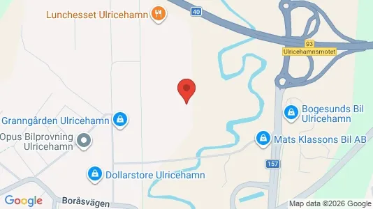 Lagerlokaler att hyra i Ulricehamn - Bild från Google Street View