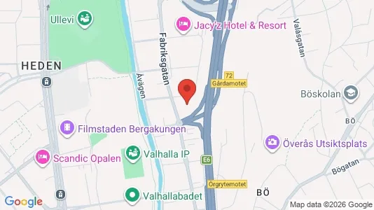 Kontorslokaler att hyra i Örgryte-Härlanda - kort over placeringen