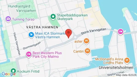Kontorslokaler att hyra i Malmö Centrum - Bild från Google Street View