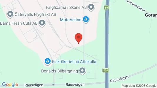 Lagerlokaler att hyra i Helsingborg - Bild från Google Street View