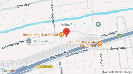 Kontorslokaler att hyra i Partille - Bild från Google Street View