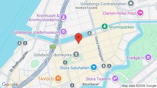 Kontorslokaler att hyra i Göteborg Centrum - Bild från Google Street View