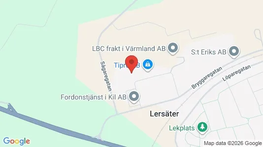 Fastighetsmarker till försäljning i Kil - kort over placeringen