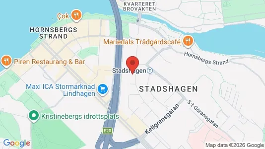 Kontorslokaler att hyra i Kungsholmen - kort over placeringen
