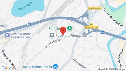 Kontorslokaler att hyra i Borås - Bild från Google Street View