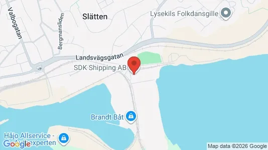 Kontorslokaler att hyra i Lysekil - Bild från Google Street View