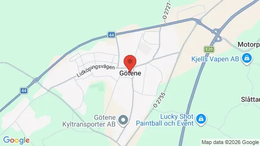 Butikslokaler att hyra i Götene - Bild från Google Street View