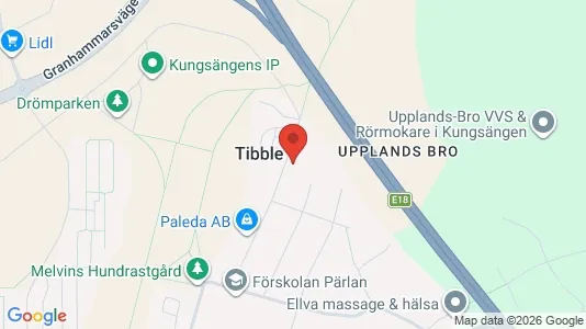 Affärslokaler att hyra i Upplands-Bro - kort over placeringen
