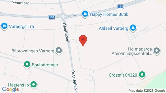 Affärslokaler att hyra i Varberg - Bild från Google Street View