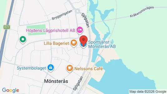 Affärslokaler till försäljning i Mönsterås - Bild från Google Street View
