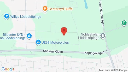 Affärslokaler att hyra i Kävlinge - Bild från Google Street View