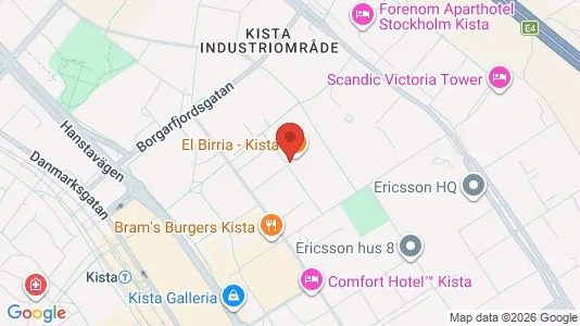 Kontorslokaler att hyra i Västerort - kort over placeringen