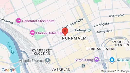 Kontorslokaler att hyra i Stockholm Innerstad - Bild från Google Street View