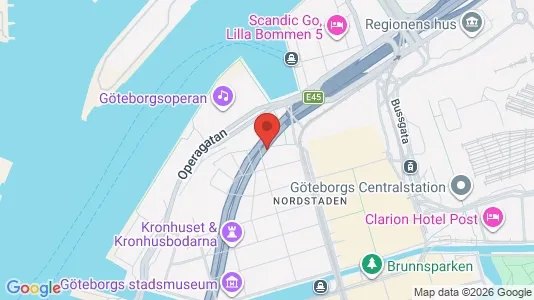 Kontorslokaler att hyra i Göteborg Centrum - Bild från Google Street View