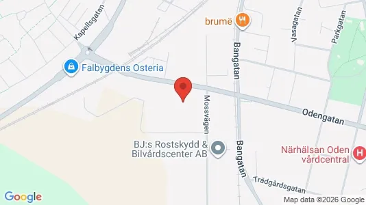 Affärslokaler att hyra i Falköping - Bild från Google Street View