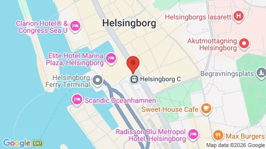 Kontorslokaler att hyra i Helsingborg - Bild från Google Street View