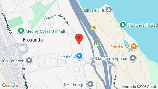 Kontorslokaler att hyra i Solna - Bild från Google Street View