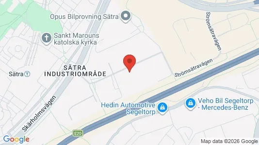 Lagerlokaler att hyra i Söderort - Bild från Google Street View
