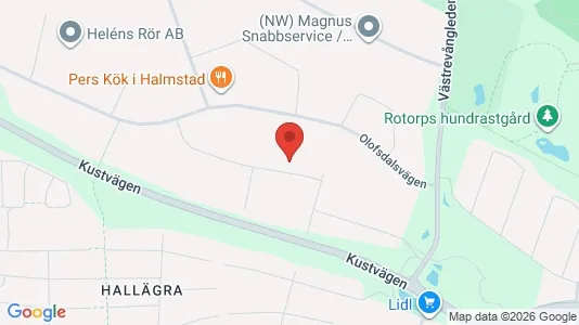 Lagerlokaler att hyra i Halmstad - Bild från Google Street View