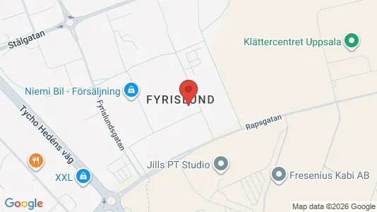 Lagerlokaler att hyra i Uppsala - Bild från Google Street View