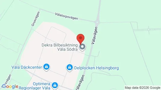 Affärslokaler att hyra i Helsingborg - Bild från Google Street View