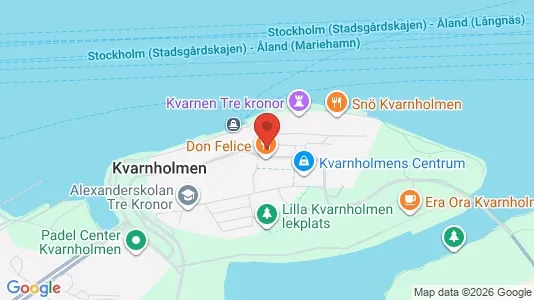 Affärslokaler att hyra i Nacka - kort over placeringen