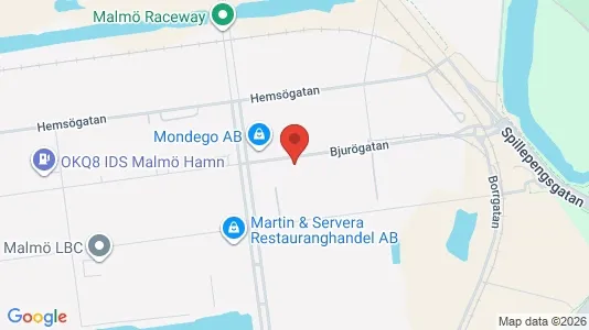 Lagerlokaler att hyra i Malmö Centrum - Bild från Google Street View