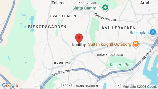 Lagerlokaler att hyra i Lundby - Bild från Google Street View