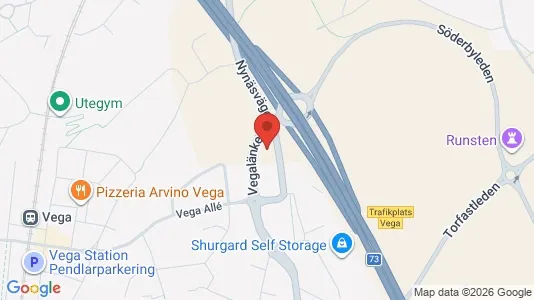 Affärslokaler att hyra i Haninge - Bild från Google Street View
