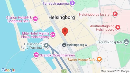 Affärslokaler att hyra i Helsingborg - Bild från Google Street View