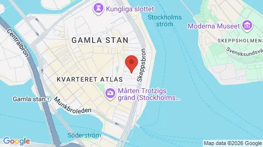 Kontorslokaler att hyra i Stockholm Innerstad - kort over placeringen