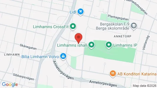 Kontorslokaler att hyra i Limhamn/Bunkeflo - kort over placeringen