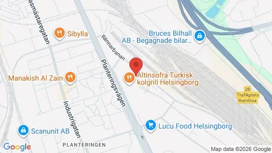 Kontorslokaler att hyra i Helsingborg - Bild från Google Street View