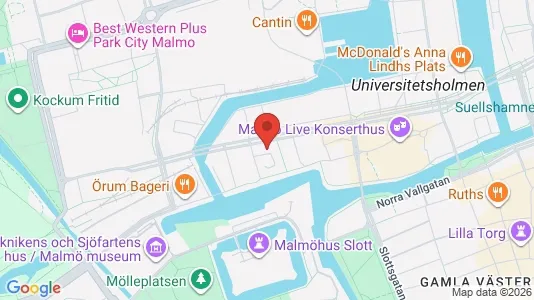 Kontorslokaler att hyra i Malmö Centrum - Bild från Google Street View