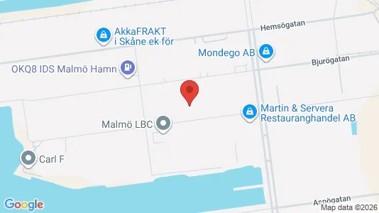 Industrilokaler att hyra i Malmö Centrum - Bild från Google Street View
