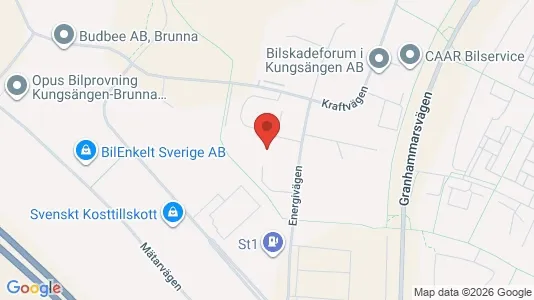 Industrilokaler att hyra i Upplands-Bro - kort over placeringen