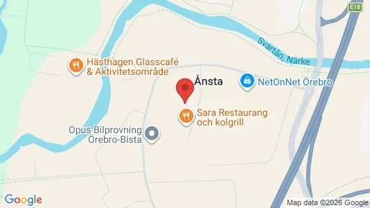 Industrilokaler att hyra i Örebro - Bild från Google Street View